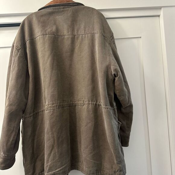 Vintage Abercrombie & Fitch Men’s Canvas Chore Coat Adirondack Trail Parka Large - Picture 11 of 14